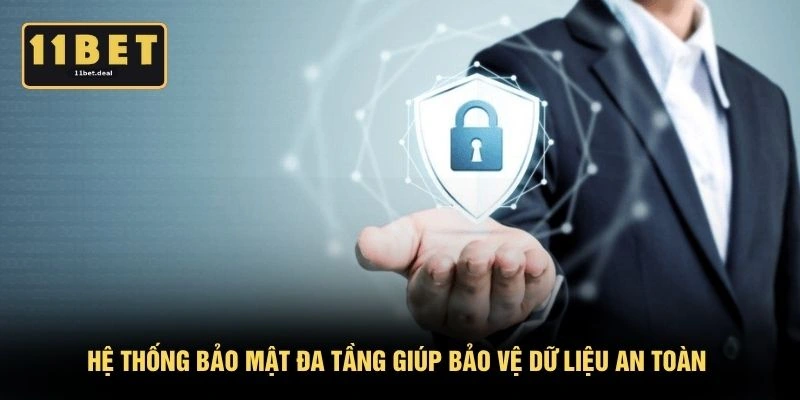 Hệ thống bảo mật đa tầng giúp bảo vệ dữ liệu an toàn 