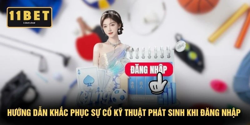 Hướng dẫn khắc phục sự cố kỹ thuật phát sinh khi đăng nhập 