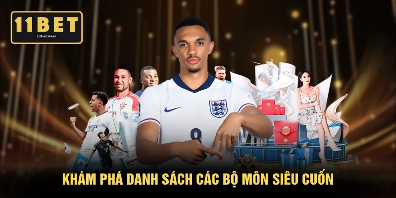 Khám phá danh sách các bộ môn siêu cuốn