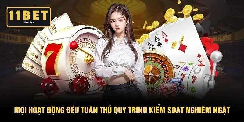 Mọi hoạt động đều tuân thủ quy trình kiểm soát nghiêm ngặt