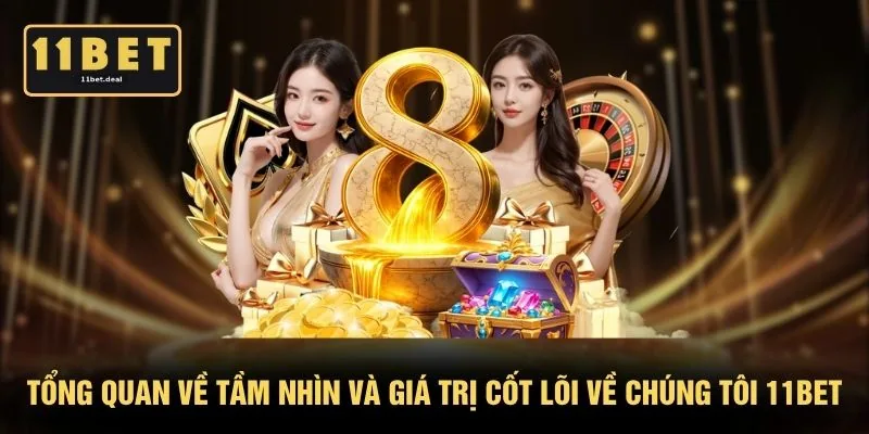 Tổng quan về tầm nhìn và giá trị cốt lõi về chúng tôi 11BET